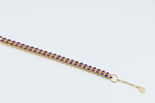 Cargar imagen en el visor de la galería, Pulsera de GolField y esmaltado de eslabón extra grueso
