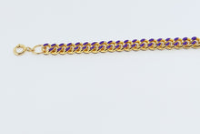 Cargar imagen en el visor de la galería, Pulsera de GolField y esmaltado de eslabón extra grueso
