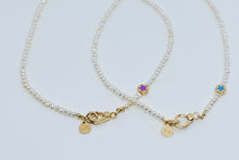 Cargar imagen en el visor de la galería, Collar de perlas Broche frontal y pasador de estrellita
