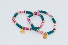 Cargar imagen en el visor de la galería, Pulsera elástica de Vinilo y Discos de Gold Field

