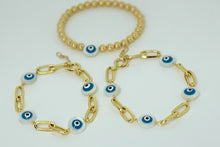 Cargar imagen en el visor de la galería, Pulsera con ojo de Nacar
